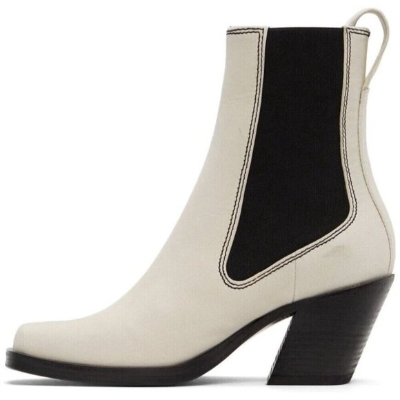Rag & Bone Axis Boots Size 36 US 6 Womens Antique White Distressed $515 - Picture 13 of 14